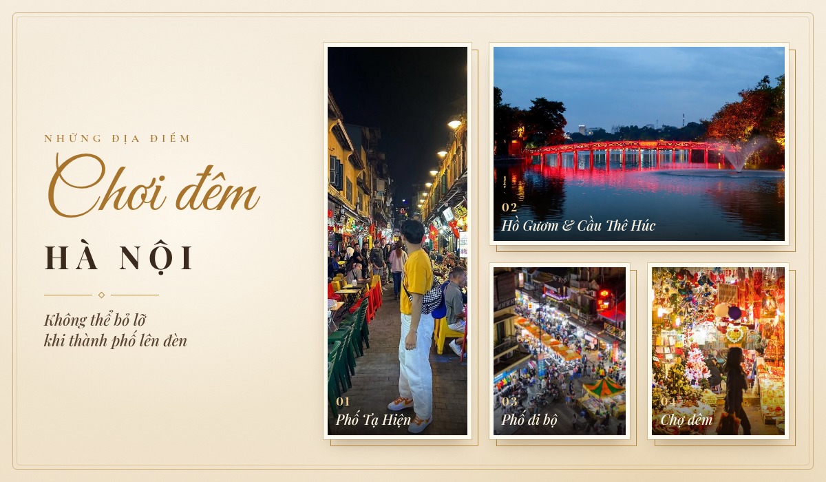 Places to Visit in Hanoi at Night: 10 Spots You Should Not Miss